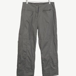 Annette Gortz SS/11 Mao Grey Cotton-Poplin Cropped Pants
